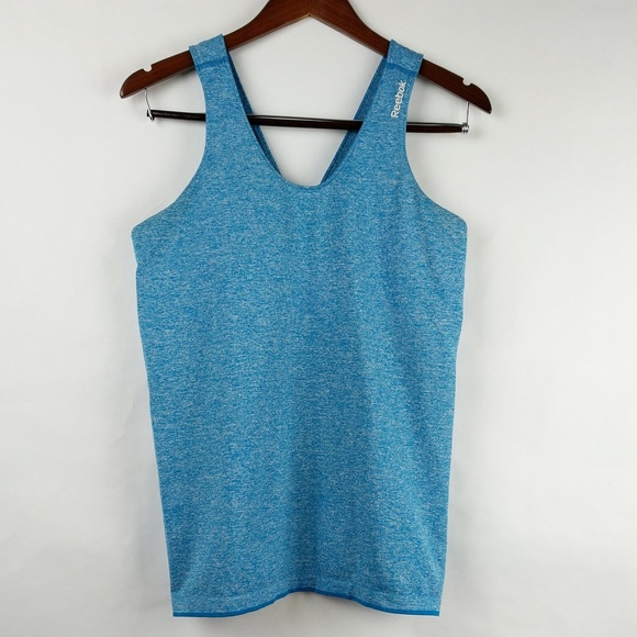 Reebok Play Dry Large Workout Athletic Tank Top - Picture 1 of 7